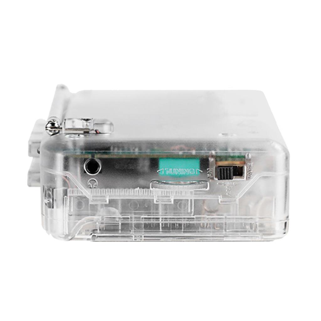 Přenosný kazetový přehrávač Přenosný n Stereo USB převodník kazet na MP3 s 3,5mm zásuvkou AM FM kazetový přehrávač