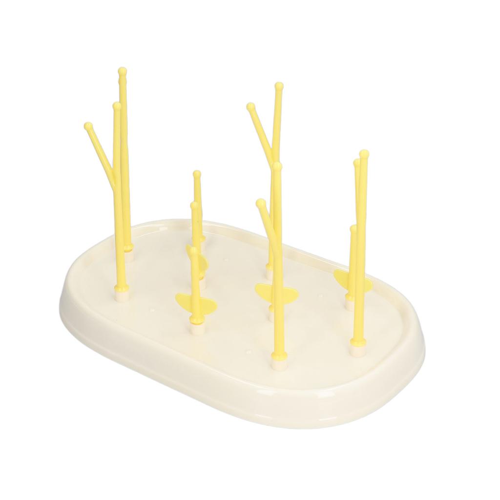 Feeding Bottle Drying Rack Collapsible Portable Baby Feeding Bottle Drying Draining Rack