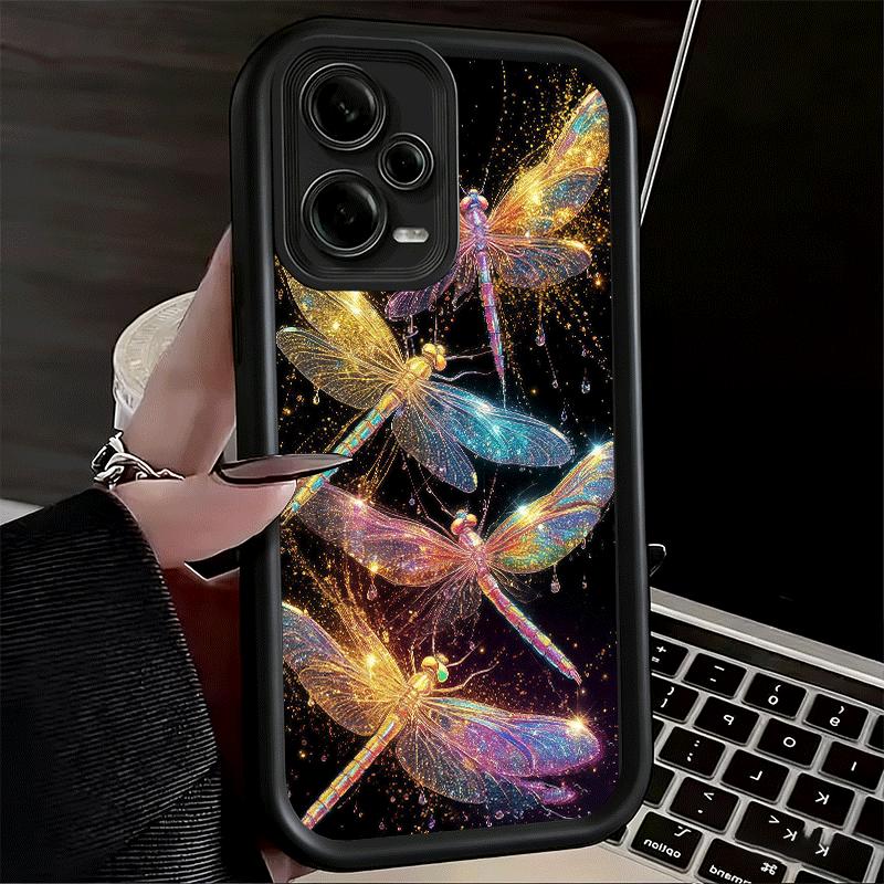 

Beautiful Dragonfly Aesthetics Soft Phone Case for Xiaomi Poco X7 X6 X5 Pro X4 Gt X3 F7 Ultra M8 M7 Redmi 15C 15 14C 13 13C 12 1 Xiaomi Redmi 12C