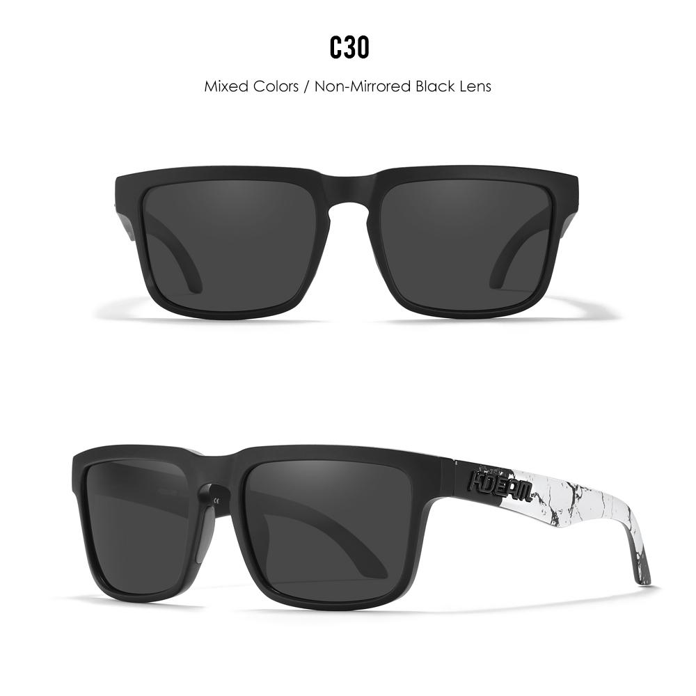 

2025 Original Brand Design KDEAM Square Polarized Men Sunglasses Colorful Outdoor Sun Glasses Fashion Women Shades Driving Without Package