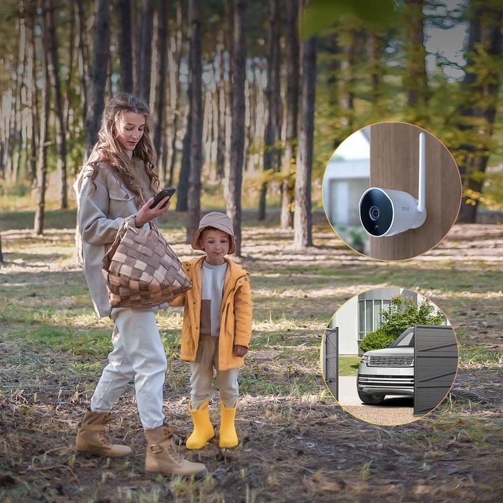 Kamera Zewnętrzna Full Hd Wifi 3Mp Tuya Nous W7P