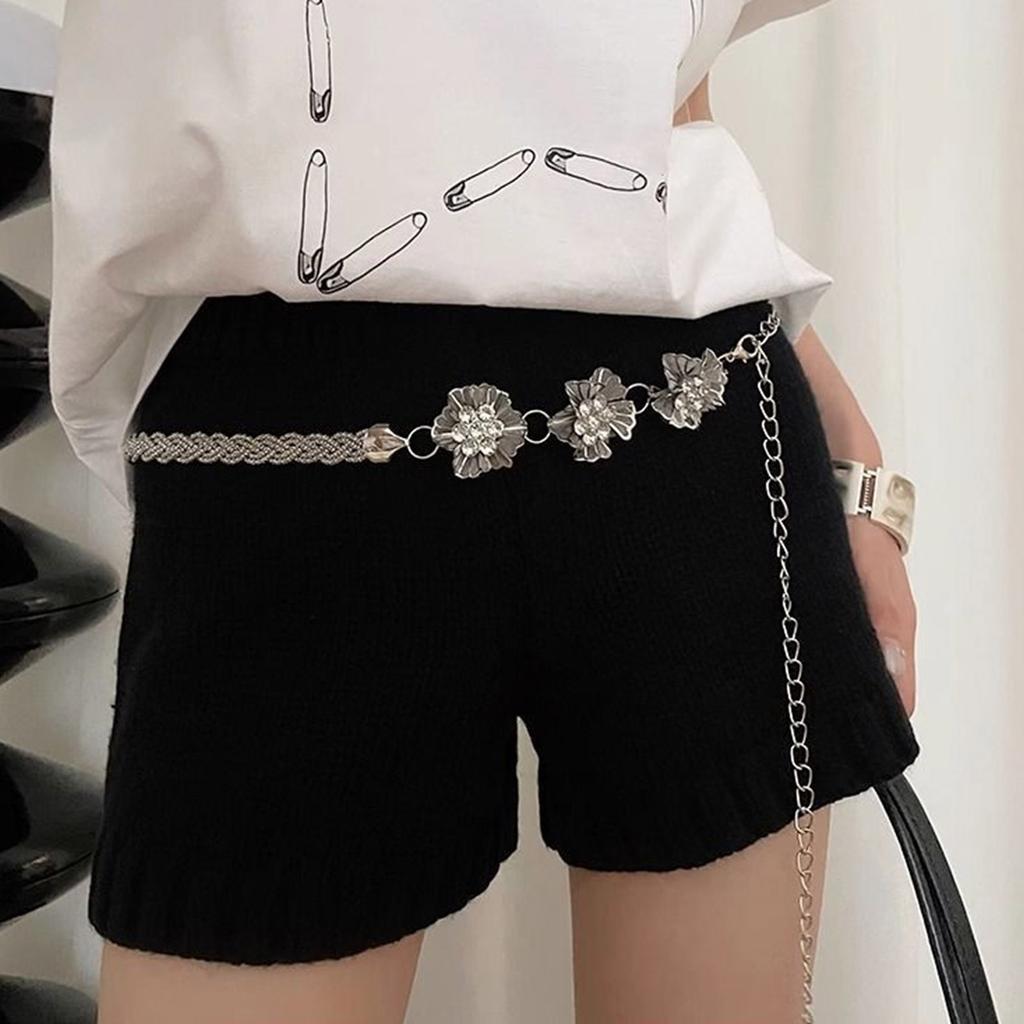 Street Styles JeansWaist Belt Cool Girl Aesthetic Waist Chain Women's Hip Chain for Party and Wedding Attires