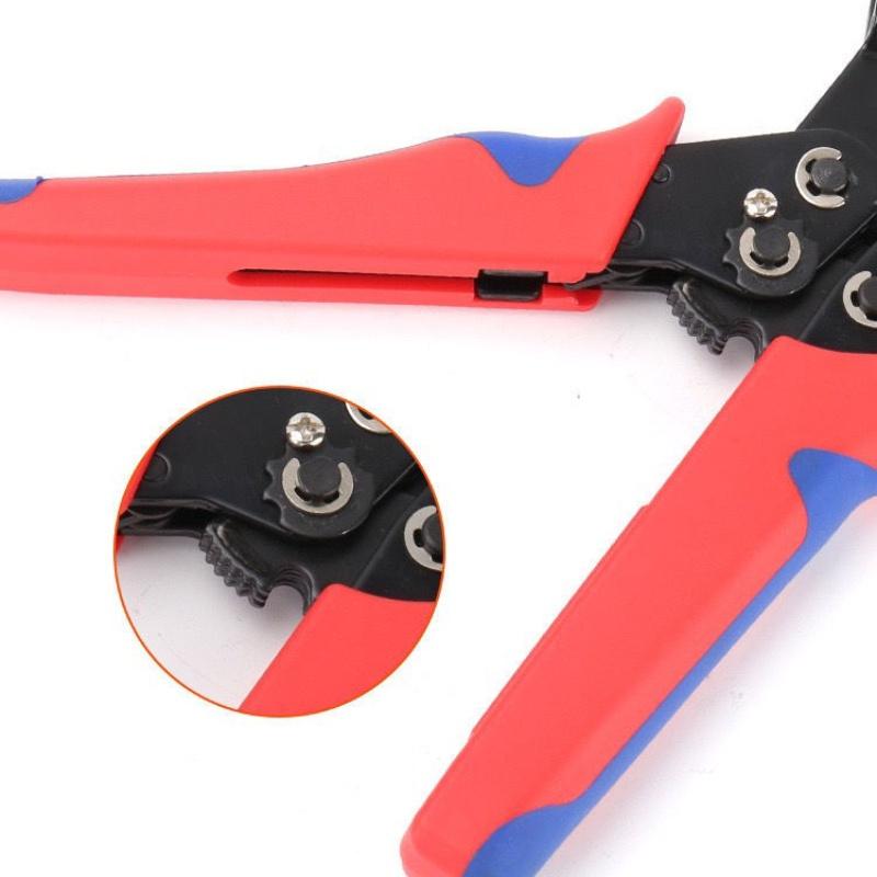 1Pc Upgrade Your Connections with Professional Ratcheting Crimper for Dupont Molex JST TE Terminals EPC PCIE SATA Pins