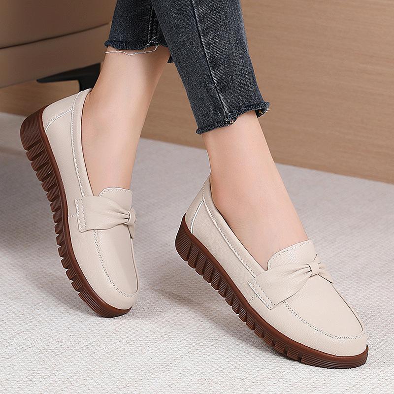 Women's Summer Classic Comfort Penny Loafers Casual Cut Out Slip-On Lightweight Walking Flats Hollow Driving Work Business Mocs Boat Shoes for Women