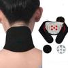 Magnetic Therapy Magnetic Neck Massage Brace Hot Compress Magnetic Therapy Neck Cover  Relaxation