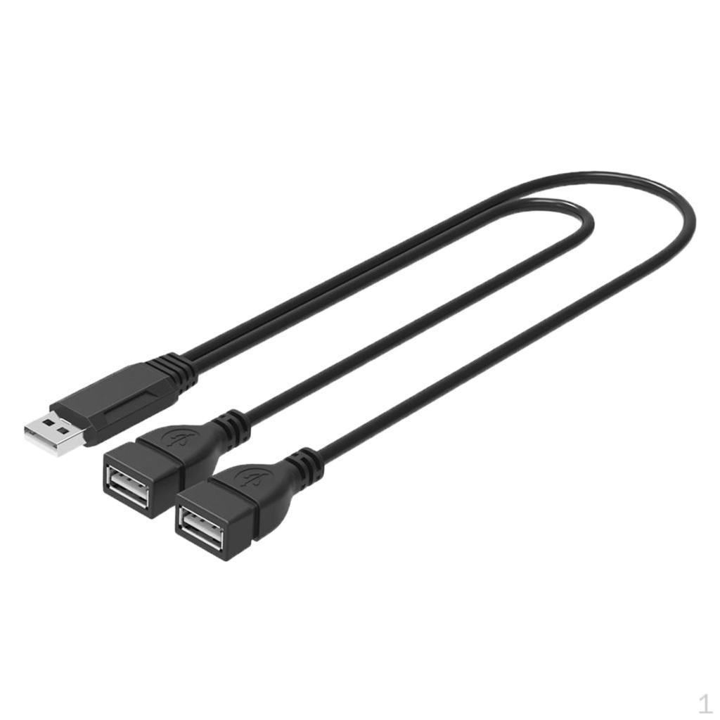 

USB 2.0 к мужской двойной розетке с зарядным устройством и