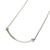TIFFANY&Co. T Smile T Smile Jewelry Accessories Chain Necklace AG925 Silver