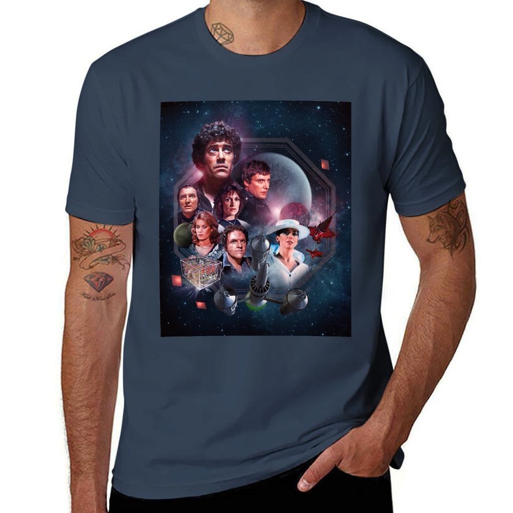 Blakes 7 Serie 2 Montage T-Shirt Ultra Weich Atmungsaktives Tee Top