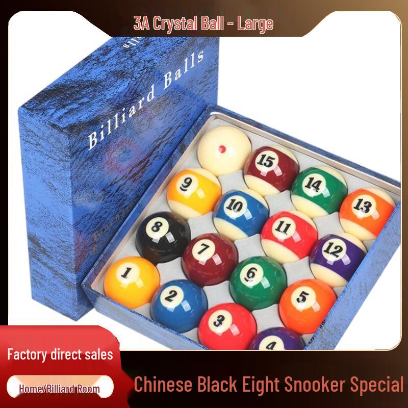 Jimai 3A American Pool Crystal Billiard Balls