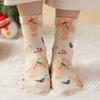 Christmas Socks Cotton Comfortable Fashoin Breathable Middle Tube Sock Casual Funny Warm Gift Hosiery
