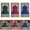 Muslim Prayer Rug Islamic Prayer Rug Gift Traditional Eid Mat Islamic Carpet for Hallway Living Room Prayer Room Bedside