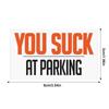 You Suck At Parking Stickers Learn To Park Cards Learn To Park & Gag Note Cards Funny Print Prank Cards Car Accessories For Bad