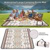 Camping Ground Mat With Ultrasonic Welding Technology Waterproof Foldable For Outdoor Use