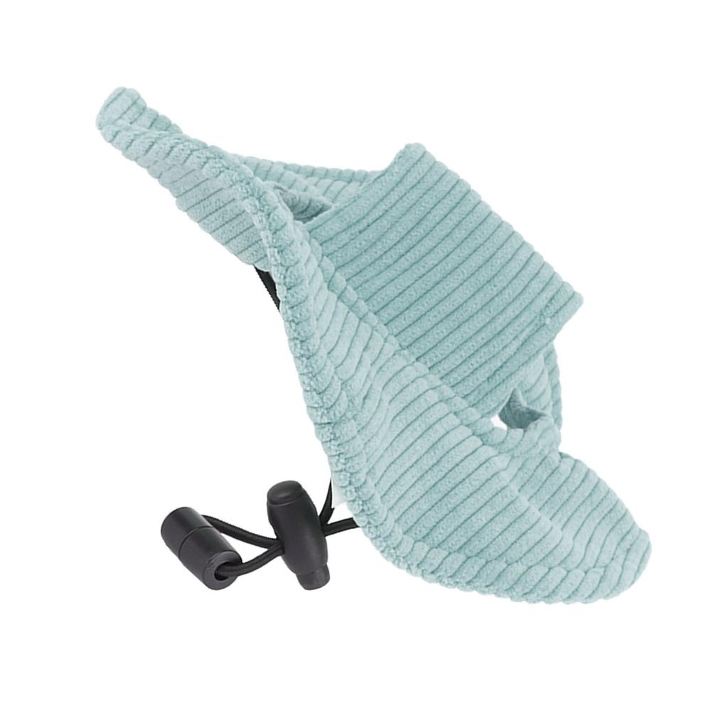 Pet Cap Sun Protection Soft Comfortable Lightweight Cute Pet Sun Hat with Ear Holes for Cats Dogs Green XS