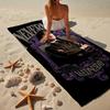 Gothic Adams  Beach Towel, Super Soft Microfiber, Gift for Her/Him, Birthday, for Pool, Beach, Travel, Home Decor Fan Gifts
