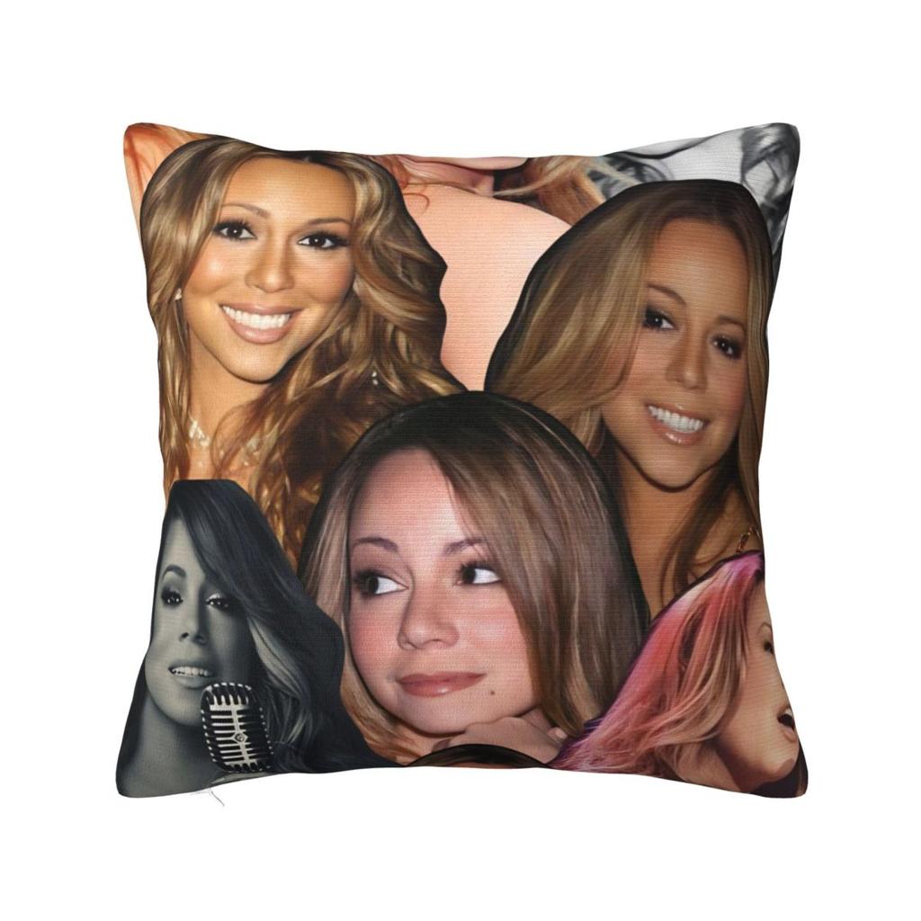 Mariah Carey American Singer Pillow Cover Morden Pillow Case Polyester Graphic Cushion Cover Pillowcases For Living Room Chair