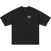 Logo Print Round Neck Short Sleeve T-Shirt Unisex Tops Black VN000J0SBLK