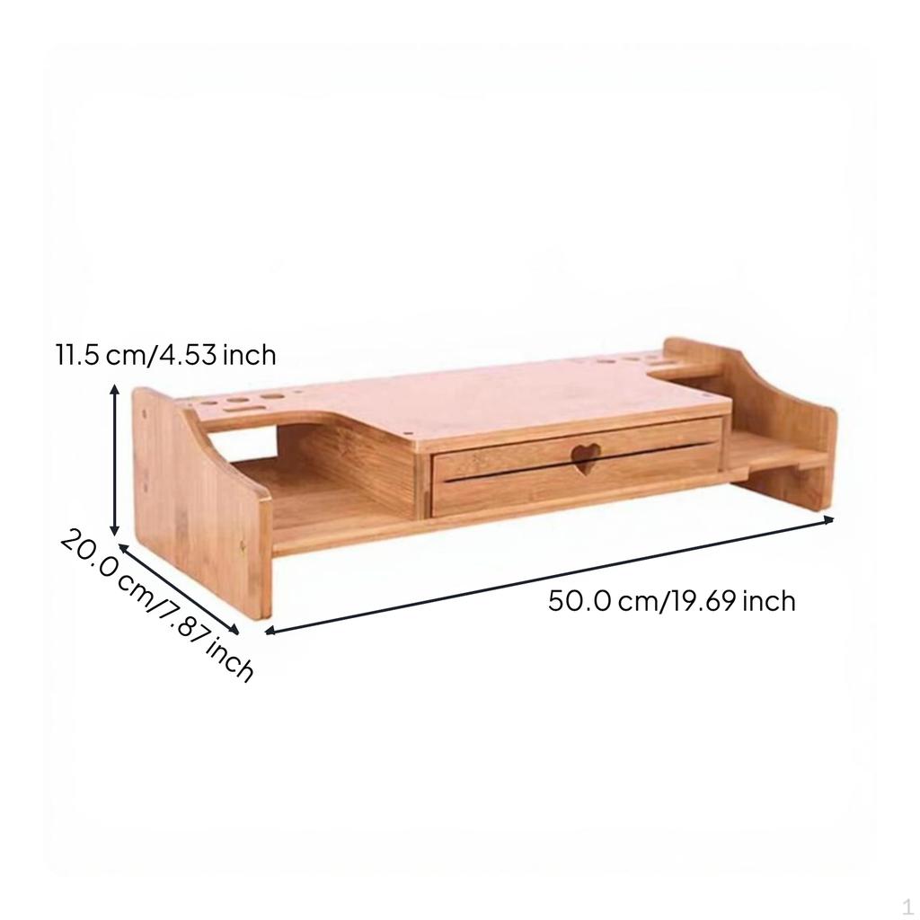 Buddha Altar Table, Wooden Worship Stand, Meditation Display Shelf, Home Shrine Natural 1 Drawer