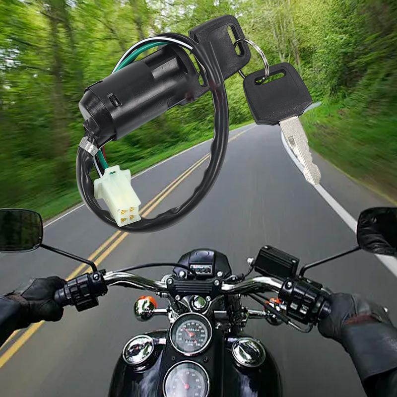 Ignition Keys Start Car Accessories Electric Scooter Key Ignition Motorcycle Ignition Electric Start Button For ATV Dirt Pit