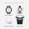 OPK 6109 Fashion Sport Men's Watch Luminous Waterproof Silicone Strap Auto Date Top Original Quartz Man Wristwatch