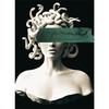 Poster Artistico Medusa di Smeraldo Creature Mitologiche Stampe per Pareti Pittura su Tela Mitologia Greca Moderna per Galleria Decorazioni per la Casa