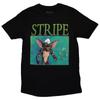 Gremlins Stripe Homage T-Shirt Black New