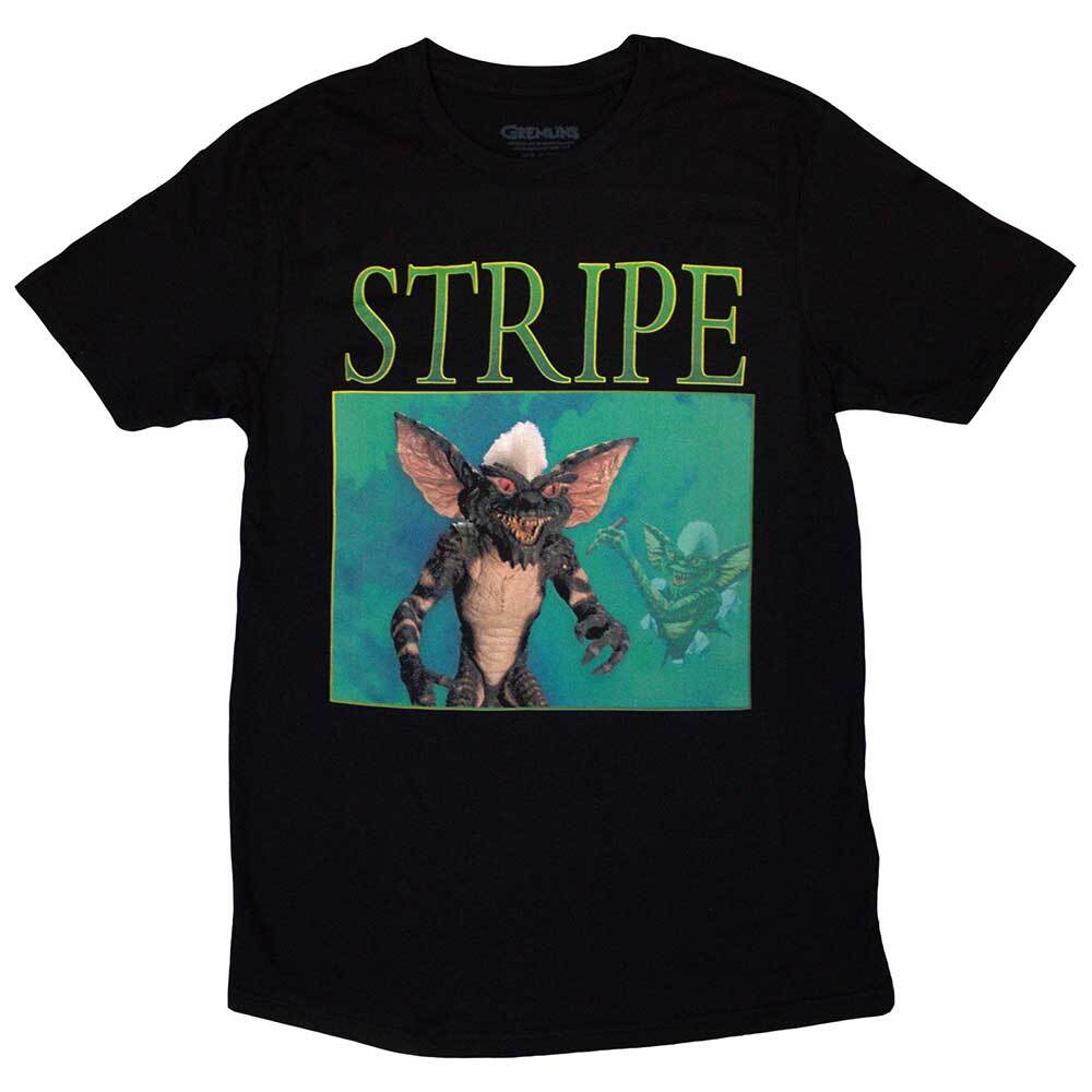 Gremlins Stripe Homage T-Shirt Black New Unisex T-Shirt L
