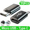 Micro USB Female To Type C Male Adapter Converter for Android Smart Phone Tablet USB-C Charger Converter Connector for Huawei 3