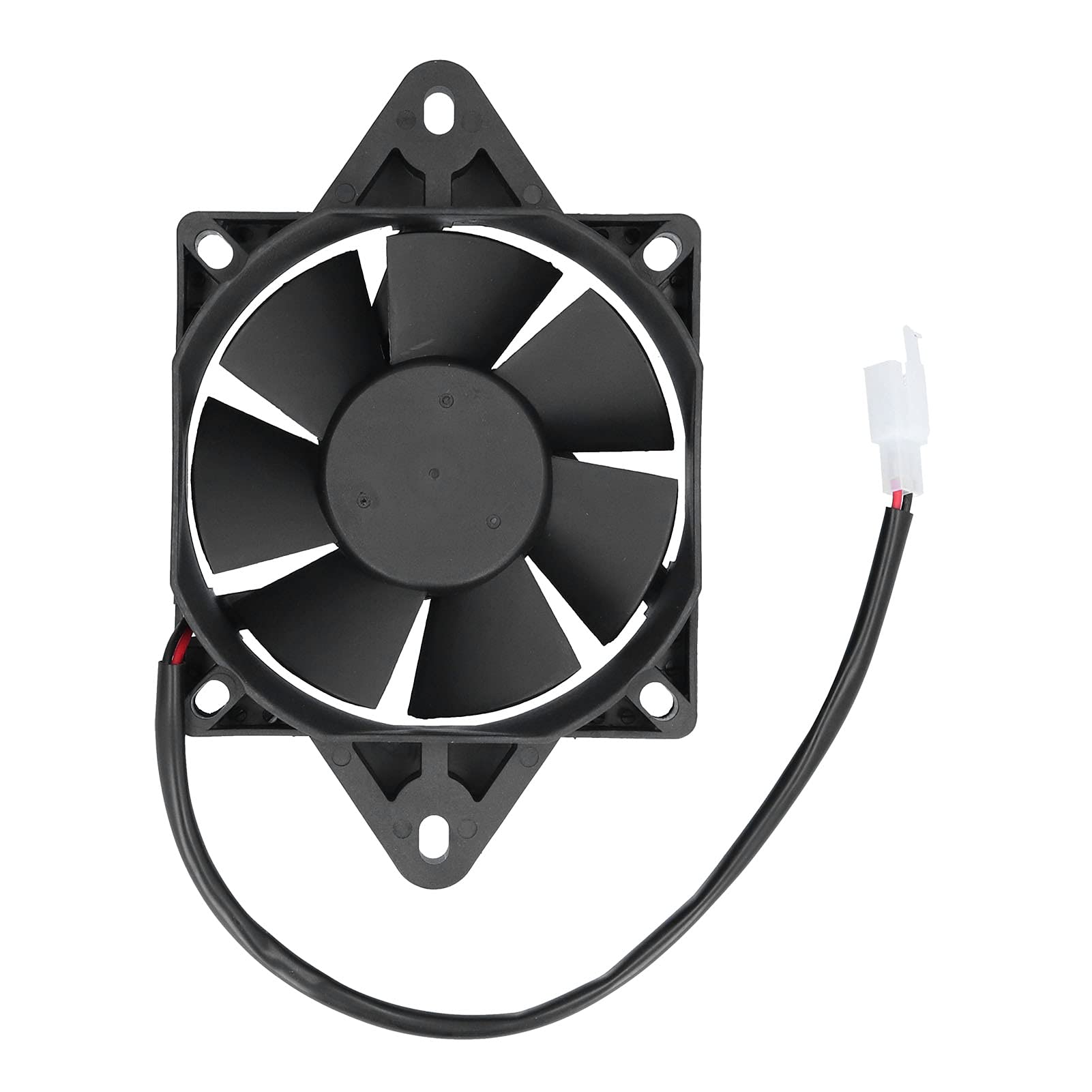 

12V 15W Electric Engine Cooling Fan for Motorcycles, ATVs, and Go-Karts, Fits 150cc, 200cc, 250cc, ATVs, Motos, Quads, and Buggies