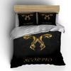 Scorpio Zodiac Black Bedding Bedding Duvet Cover Set Duvet Cover Pillowcases  (1 * Duvet Cover 2 * Pillowcases, Without Duvet Insert)