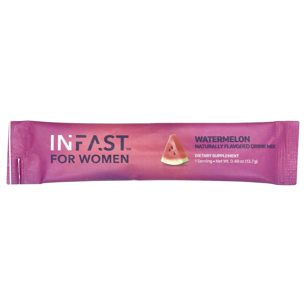 Infast, Women's, Watermelon, Stick Pack of 30, 13.7G (0.48G) Each