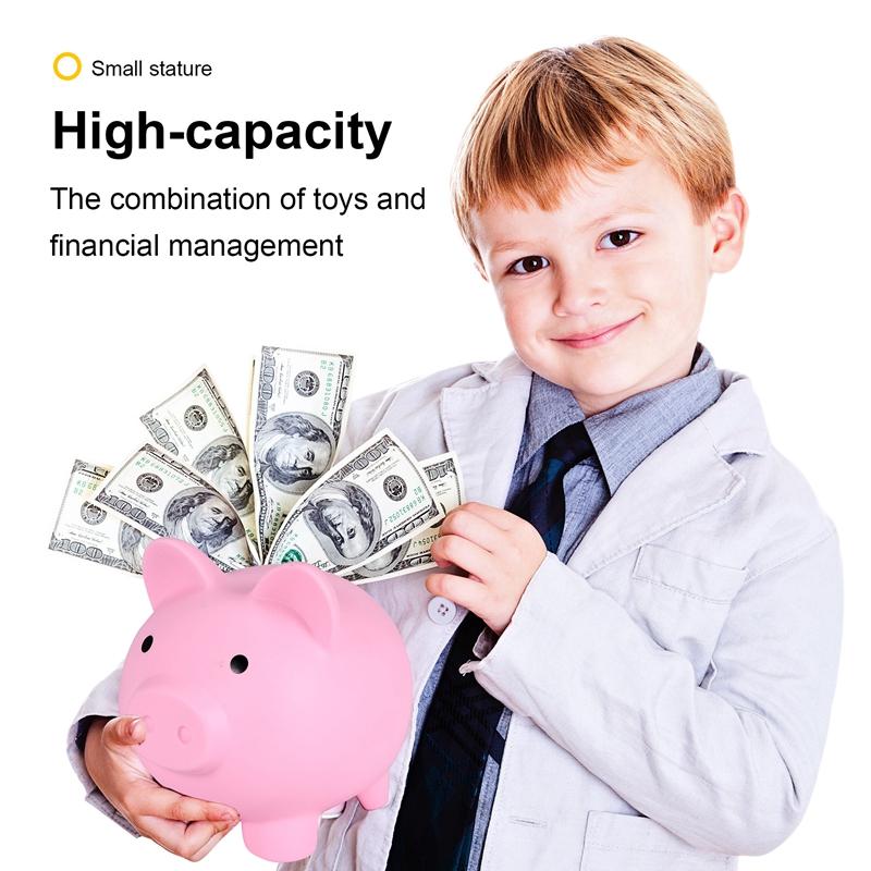 Hot Large Piggy Bank, Unbreakable Plastic Money Bank, Coin Bank For Girls And Boys, Practical Gifts For Birthday
