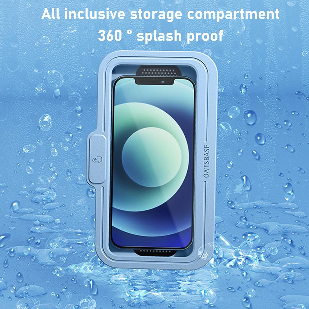 Buy Shower Phone Holder Waterproof For Bathroom Rotation Shower Phone