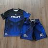 2026 New ACA 10th Anniversary Fashion Sports Suit Men's Quick-Drying Sweat-Wicking Training Suit + Shorts Running Two-Piece Set