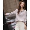 DEMANA Breathable Lyocell Loose Fit Lapel Shirt