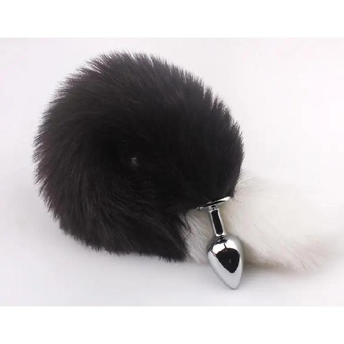 Sexy Toys Metal Fake Fur Fox/Dog Tail Anal Plug Butt Plug BDSM Flirt Anus Plug For Women Adult Games Product For Couples