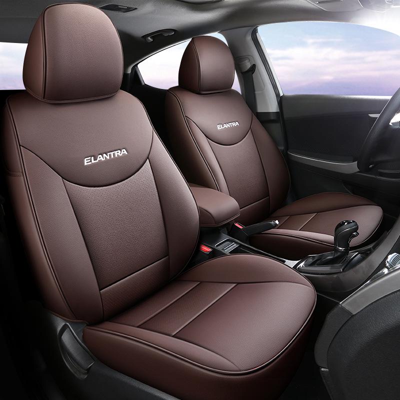 

Подушка на сиденье автомобиля из натуральной кожи Hyundai Elantra - Полное покрытие, Универсальная, Четыре сезона Custom Middle Genuine Leather
