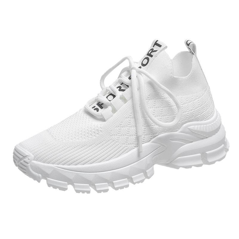 

2025 нові шкарпетки в язані татові кросівки завод прямий продаж 41 білий