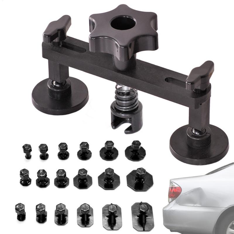 Kit Tiradenti Senza Verniciatura per Lamiera Kit Tiradenti a Ponte Strumento di Riparazione Ammaccature per Automobili, Frigoriferi, Motociclette,