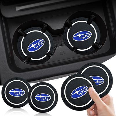 1/2ks Silikagelová podložka pod nápoj do auta Protiskluzová podložka pro XV BRZ WRX STI Forester Ascent Impreza Legacy Outback Levorg
