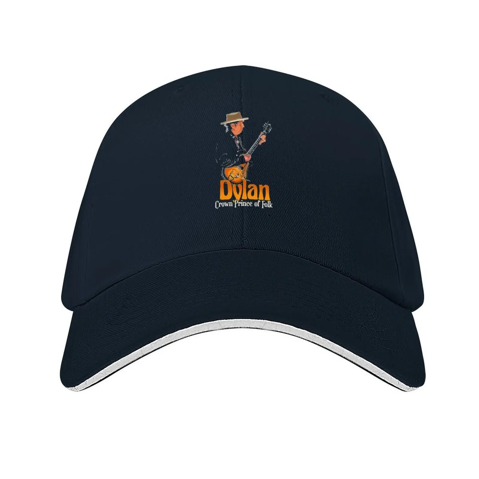 

Vintage Bob Dylan Crown Prince of Folk Baseball Cap tea Hat luxury caps tactical cap Sunscreen For Girls Mens