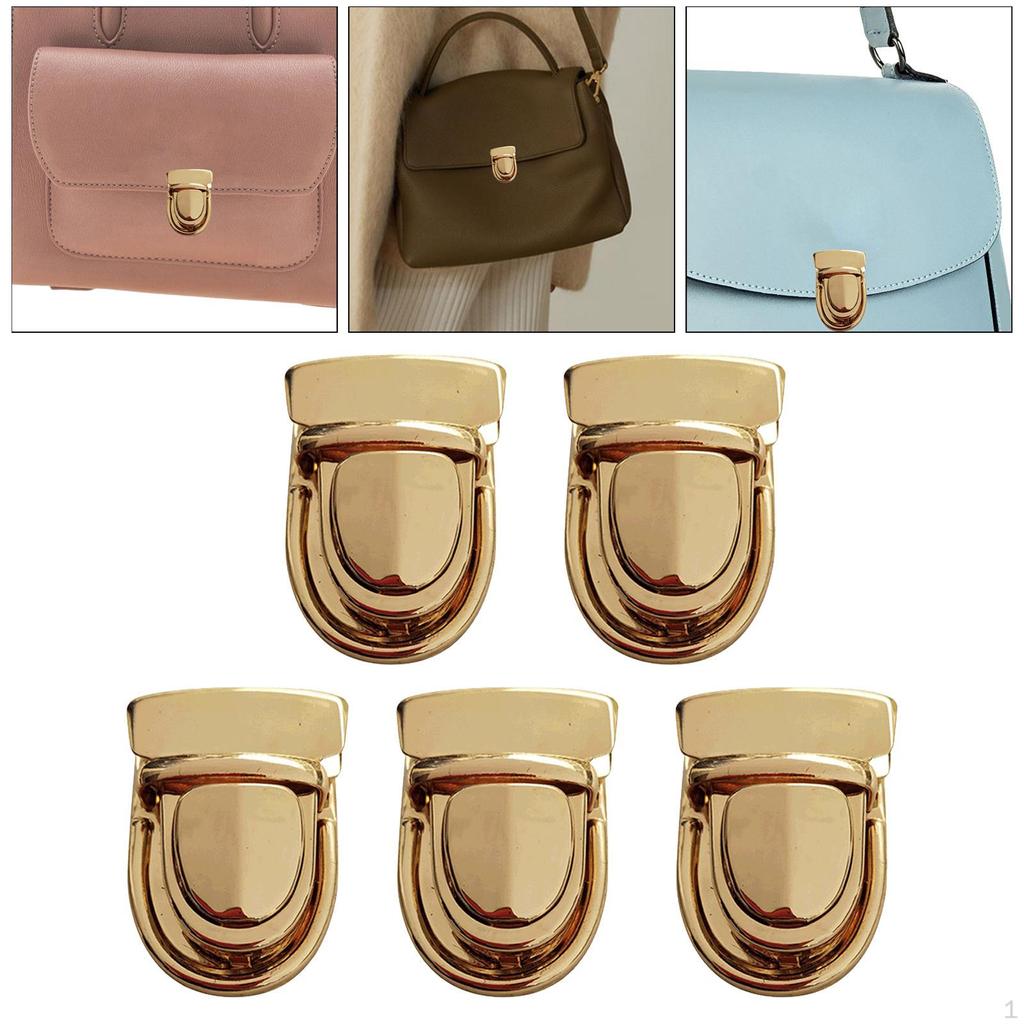 5 Pieces of The Pressure Closure, Closure for Wallet, Handbag Locks, Pocket Lock Plug