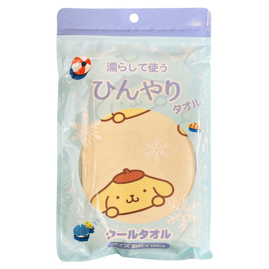 Hayashi Cool 30 x Sanrio ZO502500 Handtuch, ca.. 100cm, Pompompurin,