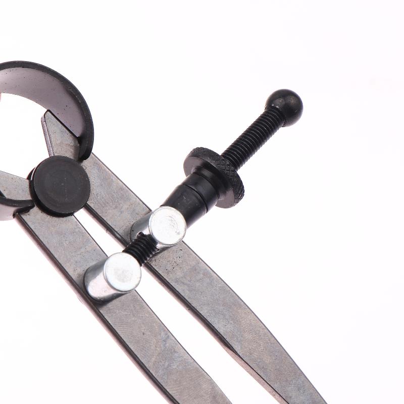 1 st Justerbar Passare Mätverktyg Läderhantverk Linjemarkeringsmätare Vingdelare Roterande Ritsverktyg Handarbete Läderverktyg