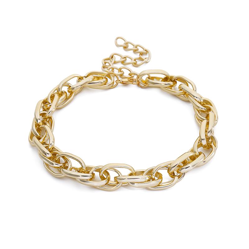 Punk Přehnané Heavy Metal Thick Řetěz Choker Náhrdelník Dámské Goth Šperky Dárek