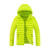 Men's Casual Cotton Jacket Hooded Solid Color Winter Daily
