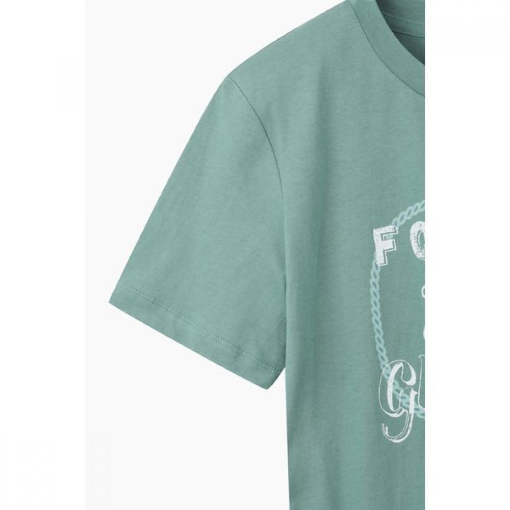 Benetton Apple PrinTing ShorT Sleeve T shirT baTsf7631