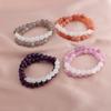 Bracelet, Moonstone White Moonlight Double Bracelet, Sunstone White Moonlight Double Bracelet, Dopamine Fashion.
