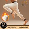 Men's Thickened Modal Thermal Pants with 100% Wool Lining