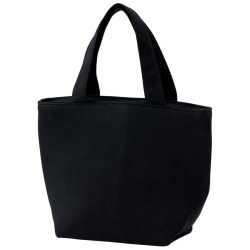 Skater Insulated Lunch Bag with Pocket Rich Black KNBP2-A